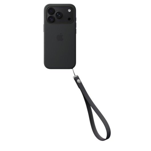Dragonne Apple pour smartphone - noir PET recycle