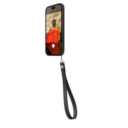 Dragonne Apple pour smartphone - noir PET recycle