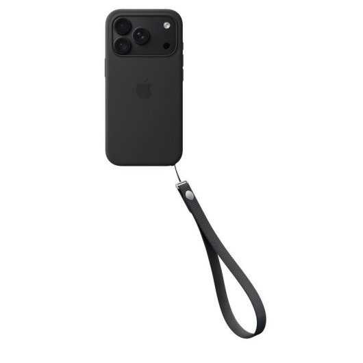 Dragonne Apple pour smartphone - noir PET recycle