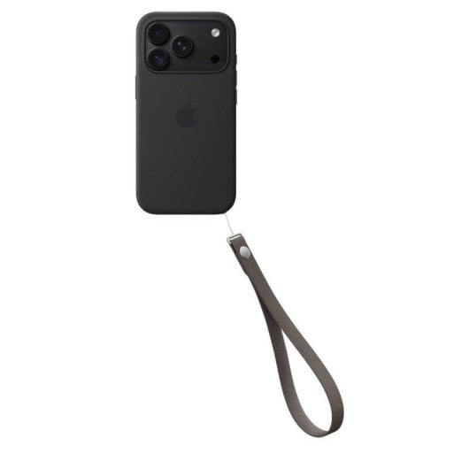Correa de muñeca Apple para iPhone y AirPods Pro marrón topo