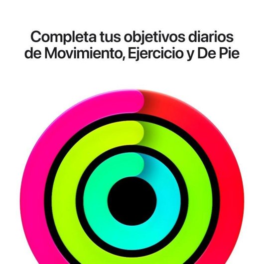 Apple Watch SE 3 GPS 44mm Caja de Aluminio Medianoche con Correa Deportiva Azul Marino M/L