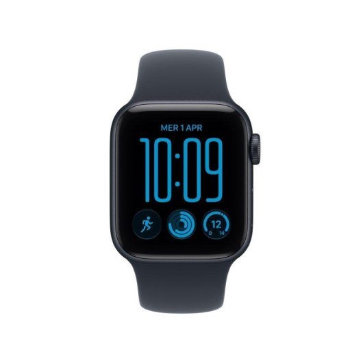 Apple Watch SE 3 GPS + Cellular 40mm Alluminio Mezzanotte con Cinturino Sportivo Mezzanotte S/M