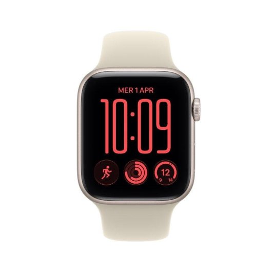 Apple Watch SE 3 GPS + Cellular 44mm Alluminio Beige con Cinturino Sportivo M/L