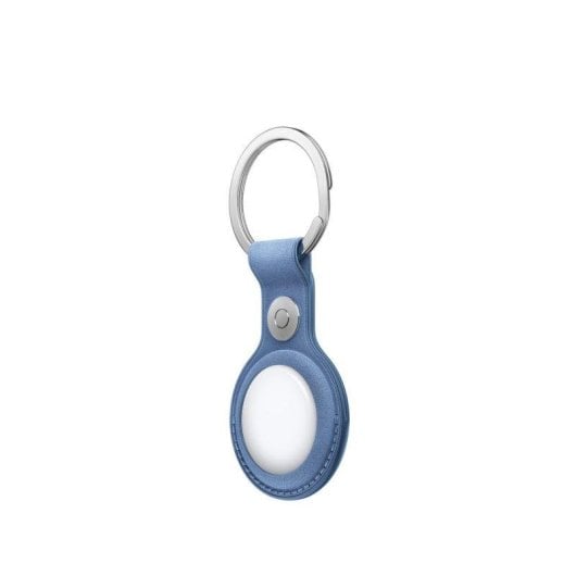 Porta-chaves Apple FineWoven para AirTag Azul Wildflower