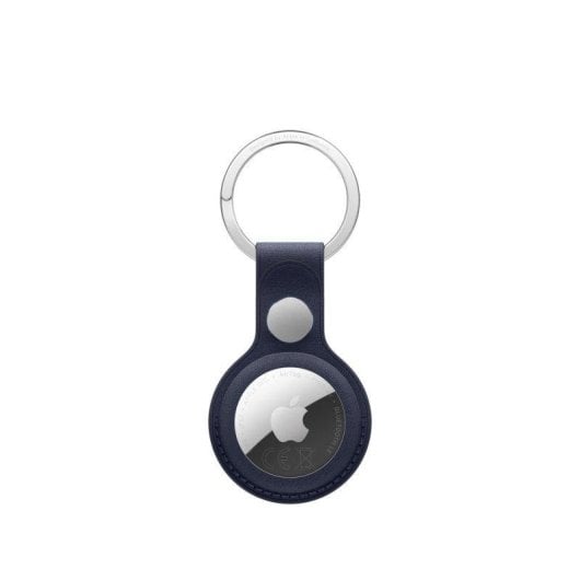 Portachiavi Apple AirTag FineWoven Blu Navy in Acciaio Inossidabile