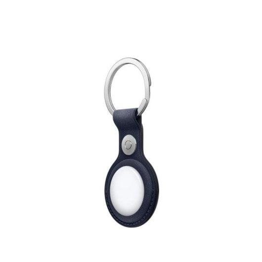 Portachiavi Apple AirTag FineWoven Blu Navy in Acciaio Inossidabile