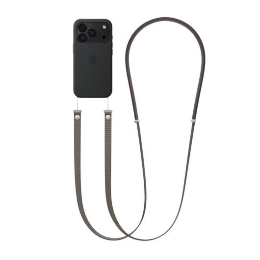 Correa Crossbody Apple para iPhone Marrón topo PET Reciclado