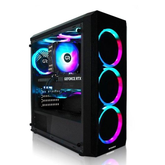 Desktop GREED Mk2 Lite AMD Ryzen 7 5700X 32GB 512GB SSD RTX 5060 Windows 11 Pro