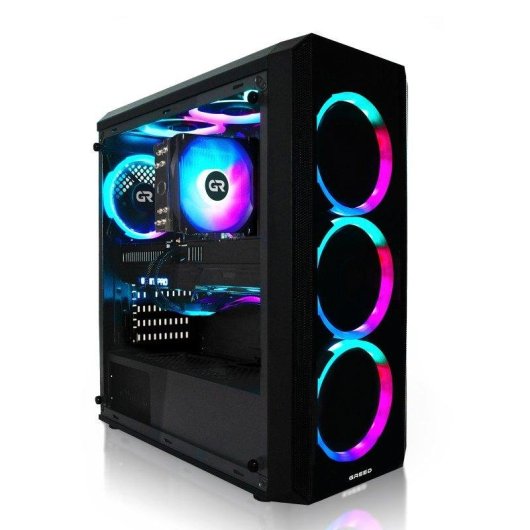 Desktop GREED Mk2 AMD Ryzen 7 5700X 16GB 1TB SSD RX 9060 XT Windows 11 Pro