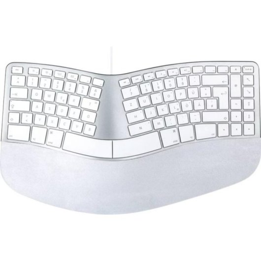 Tastiera Matias FK313-DE ergonomica cablata QWERTZ tedesca per MacOS