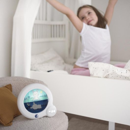 Luz nocturna para niños Pabobo Angecare 3 en 1 con indicador día/noche