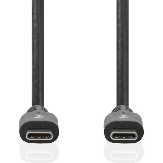 Cabo USB-C Nedis 2 m USB 3.2 Gen 2 10 Gbps 100 W