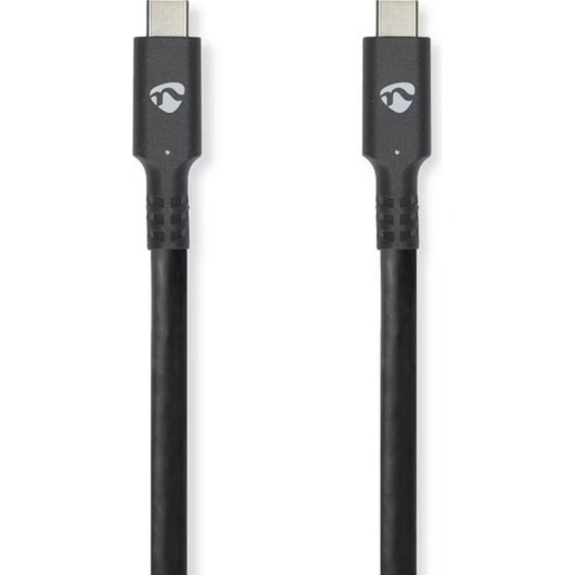 Cabo USB-C Nedis 2 m USB 3.2 Gen 2 10 Gbps 100 W