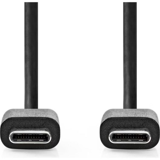 Cable Nedis USB-C a USB-C 2 m USB 2.0 60 W 480 Mbps