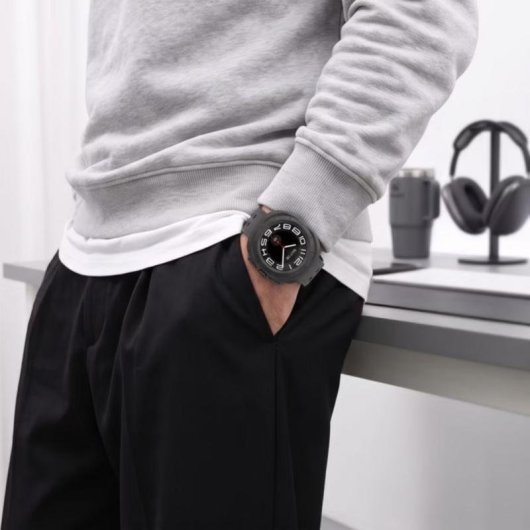 Funda 4Kom Tech-Protect Defense para Samsung Galaxy Watch Ultra 2 47 mm Pack de 2
