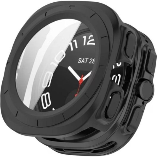 Funda 4Kom Tech-Protect Defense para Samsung Galaxy Watch Ultra 2 47 mm Pack de 2