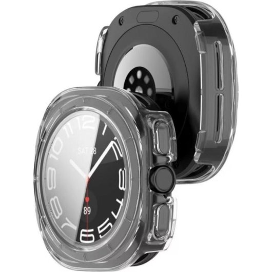 Funda 4Kom Tech-Protect Defense para Samsung Galaxy Watch Ultra 2 47 mm Pack de 2
