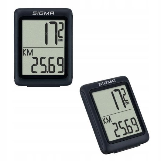 Compteur velo Sigma BC 5.0 WR 1,7 pouces avec cable