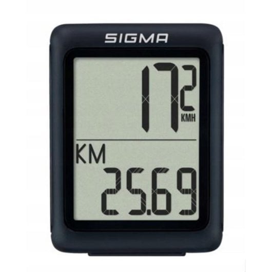 Compteur velo Sigma BC 5.0 WR 1,7 pouces avec cable