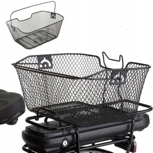 Panier vélo Fisher-Price 61063 Noir Métal