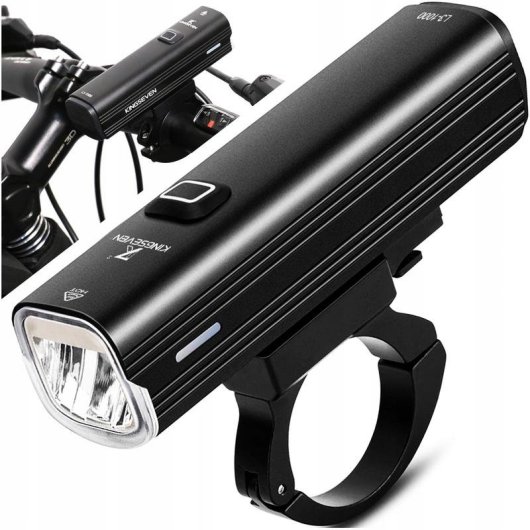 Linterna frontal KINGSEVEN L3-1000 LED 1000 lúmenes 5 modos 12h