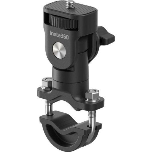 Soporte para cámara de motocicleta Insta360 U-Bolt Mount Negro