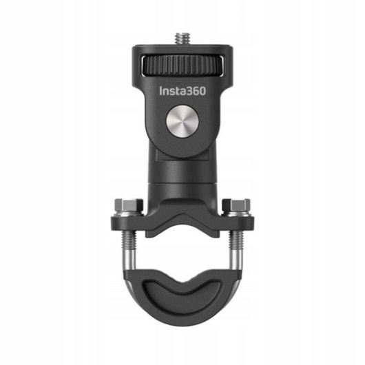 Soporte para cámara de motocicleta Insta360 U-Bolt Mount Negro