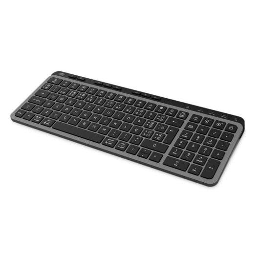 Teclado Offy Flexi Mid Wireless Bluetooth PT compacto com teclado numérico