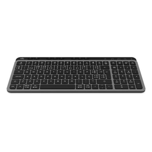 Teclado Offy Flexi Mid Wireless Bluetooth PT compacto com teclado numérico