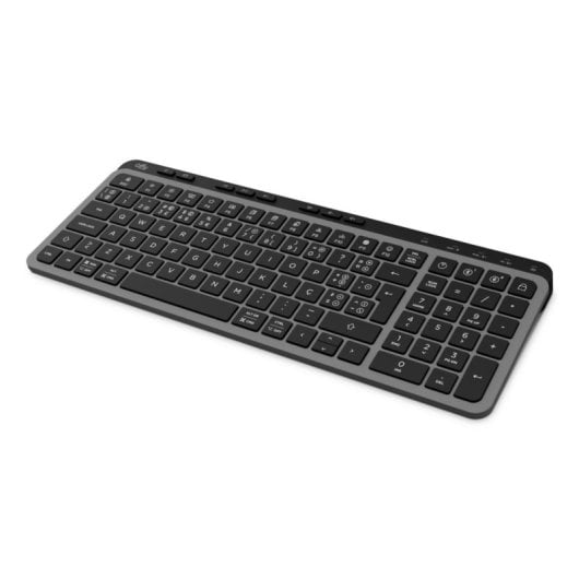 Teclado Offy Flexi Mid Wireless Bluetooth PT compacto com teclado numérico