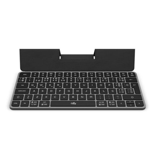 Tastatur Offy Pixie Tab Wireless Bluetooth PT kompakt mit integriertem Ständer