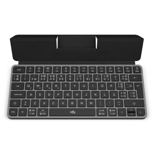 Tastatur Offy Pixie Tab Wireless Bluetooth PT kompakt mit integriertem Ständer