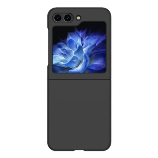 Funda para móvil Just in Case Libro Plástico Negra para Galaxy Z Flip6 y Z Flip7 FE