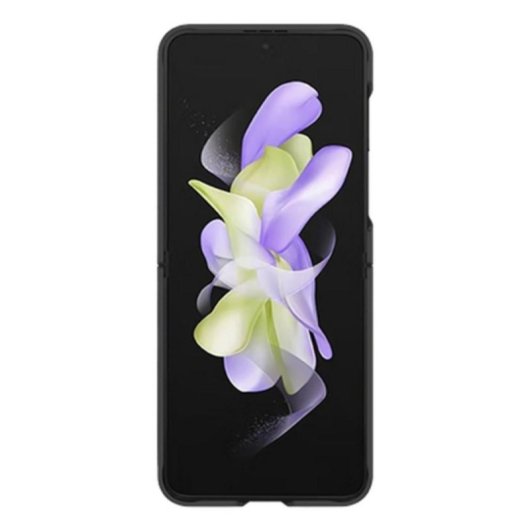 Funda para móvil Just in Case Libro Plástico Negra para Galaxy Z Flip6 y Z Flip7 FE