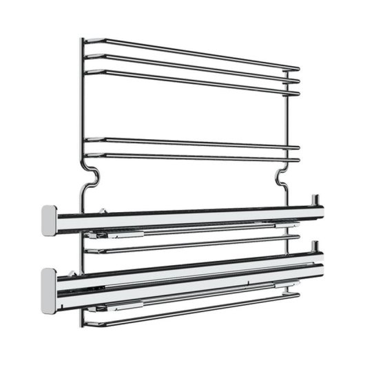 Guide telescopique Teka 2 niveaux inox pour four 60 cm