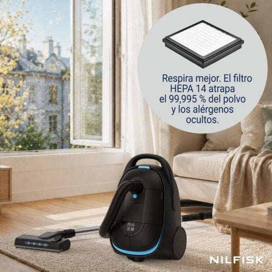Filtro HEPA 14 Nilfisk para aspiradoras