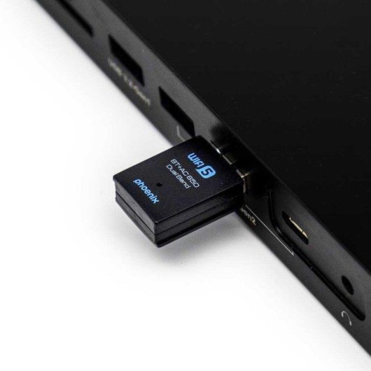 Adaptador WiFi USB Phoenix Nano 650 Mbps Dual Band Bluetooth 4.2