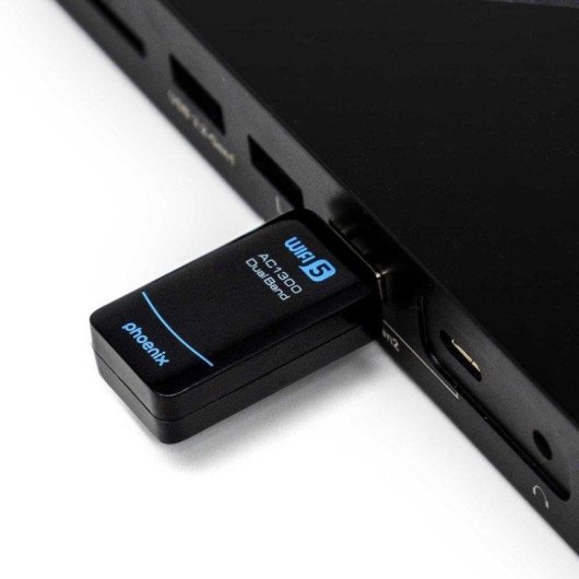 Adaptador Wi-Fi USB Phoenix Nano 1300Mbps Dual Band