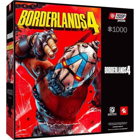 Puzle Good Loot Borderlands 4 Break Free Psycho 1000 piezas