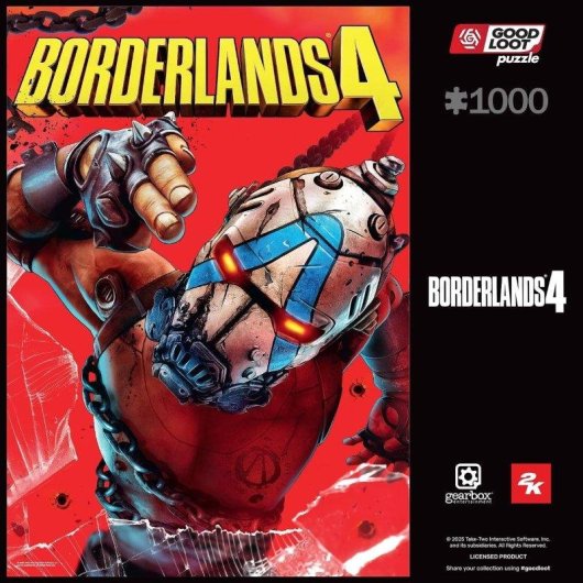 Puzle Good Loot Borderlands 4 Break Free Psycho 1000 piezas