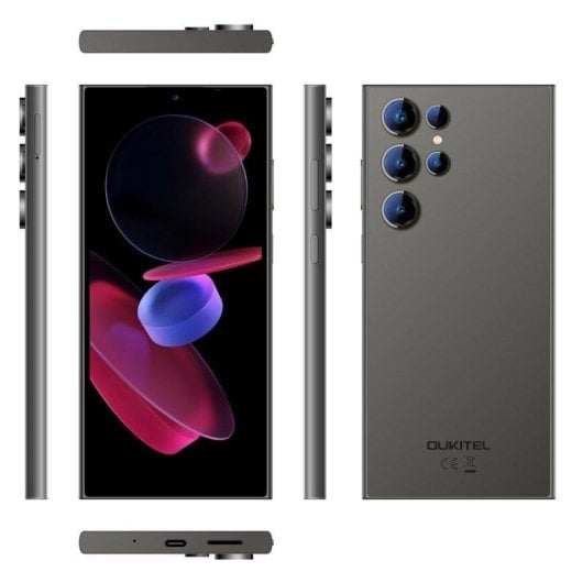 Oukitel C61 Pro 4G 8GB 256GB 6.88" Zwart