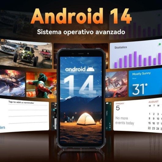 Oukitel G3 4G 4GB 128GB 6" Arancione