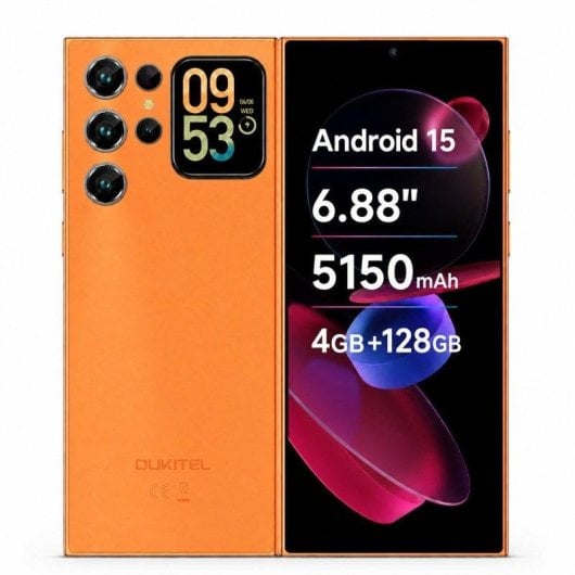 Oukitel C62 4G 4GB 128GB 6.88" Oranje
