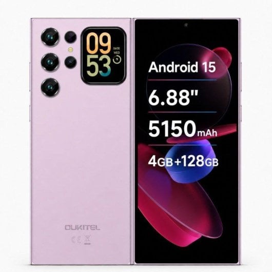Oukitel C62 4G 4GB 128GB 6.88" Paars