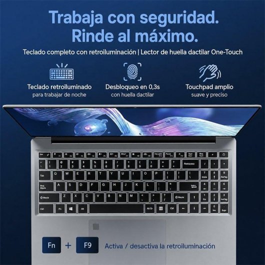 Portatile FUNYET 16" Intel Core i7-6500U 16GB 512GB SSD HD 520 Windows 11 Pro