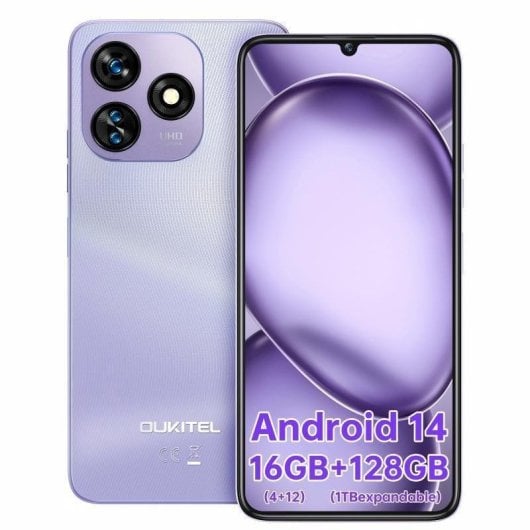 Oukitel C51 4G 4GB 128GB 6.8" Morado