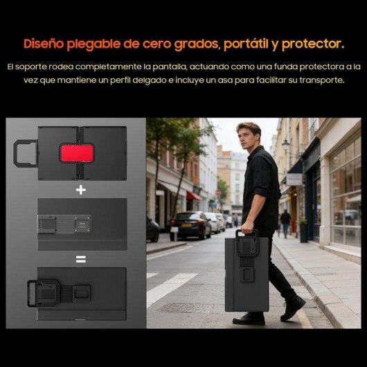 Monitor Blackview 23,8" FullHD 100Hz IPS Lautsprecher Reverse Charging Höhenverstellbar