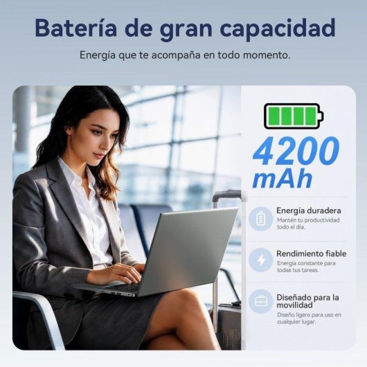 Portátil Intechne 16" Intel Core i5-8300H 16 GB 512 GB SSD Windows 11 Pro