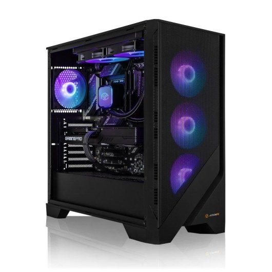 Desktop-PC AurumPC R7 9800X3D 32GB DDR5 RTX 5060 Ti 1TB SSD Windows 11 Flüssigkeitskühlung