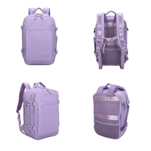 Raykong Mochila Portátil 14" Impermeable 20L Morada